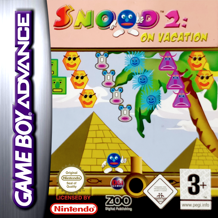 Snood 2 - On Vacation — box-2D (EU)