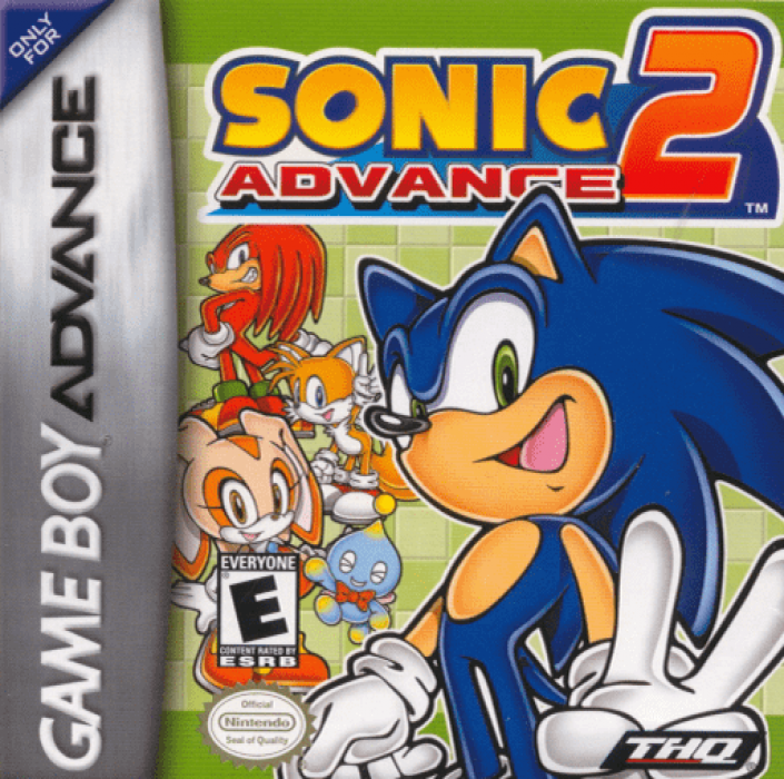 Sonic Advance 2 box art
