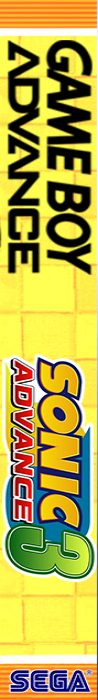 Sonic Advance 3 — box-2D-side (EU)