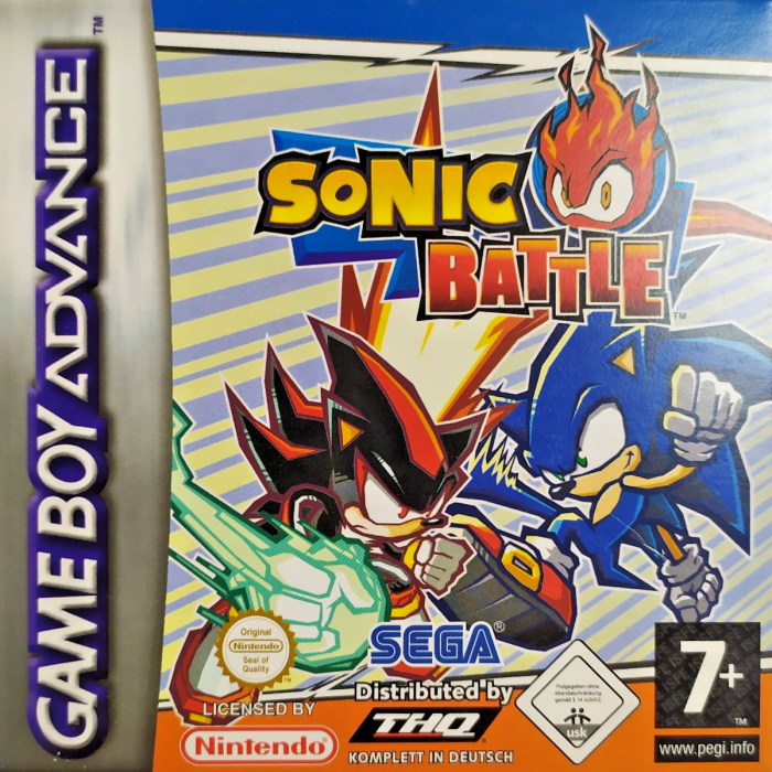Sonic Battle — box-2D (DE)
