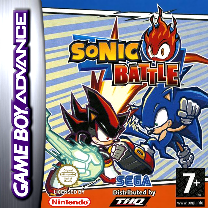Sonic Battle — box-2D (EU)