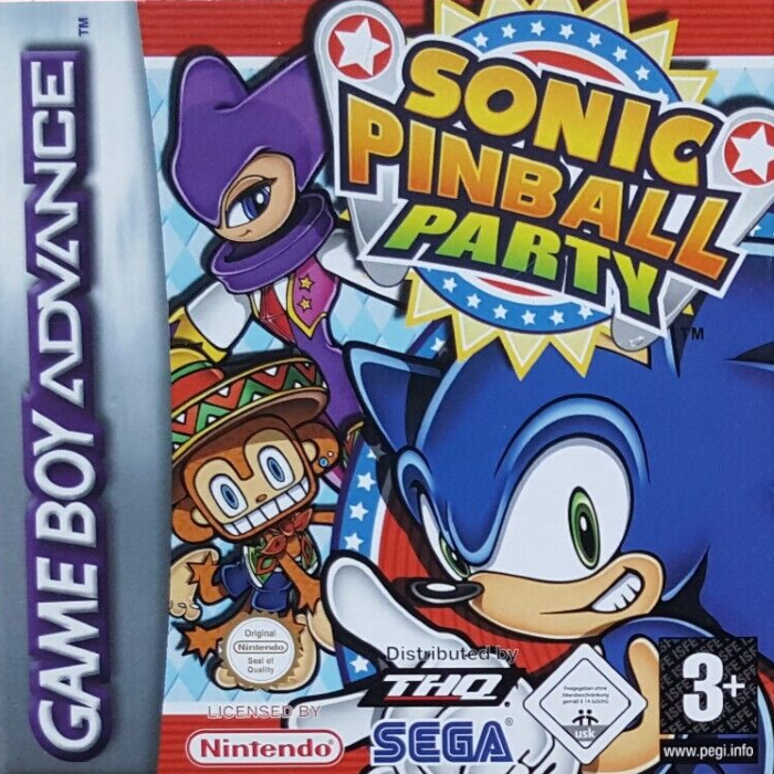Sonic Pinball Party — box-2D (DE)