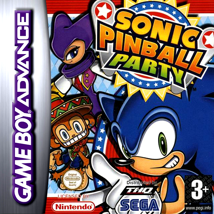 Sonic Pinball Party — box-2D (FR)