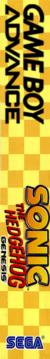 Sonic The Hedgehog Genesis — box-2D-side (US)