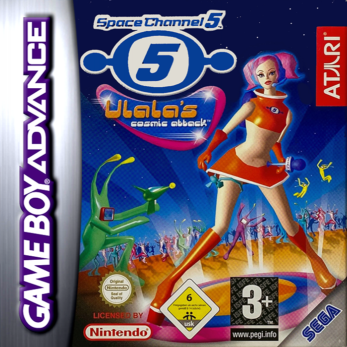 Space Channel 5 - Ulala's Cosmic Attack — box-2D (EU)