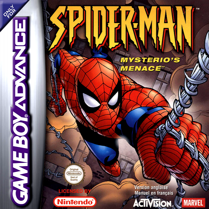 Spider-man - Mysterio's Menace — box-2D (FR)