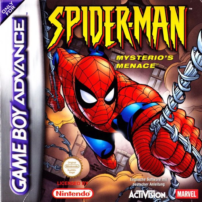 Spider-man - Mysterio's Menace — box-2D (DE)
