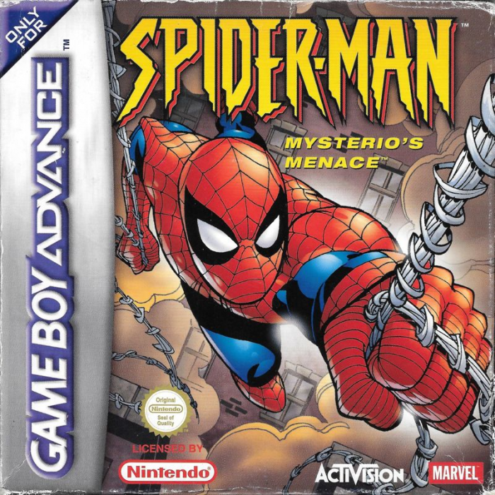 Spider-man - Mysterio's Menace — box-2D (EU)