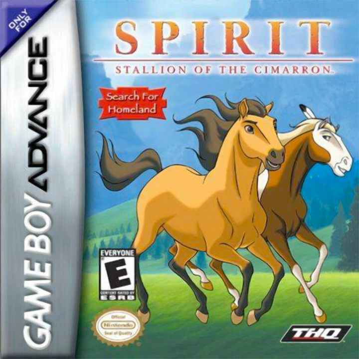Spirit - Stallion of the Cimarron - Search for Homeland box art