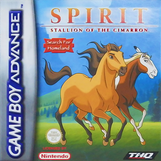 Spirit - Stallion of the Cimarron - Search for Homeland — box-2D (EU)