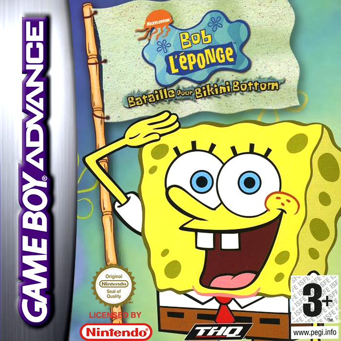 Spongebob Squarepants - Battle For Bikini Bottom — box-2D (FR)