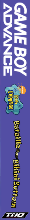 Spongebob Squarepants - Battle For Bikini Bottom — box-2D-side (FR)