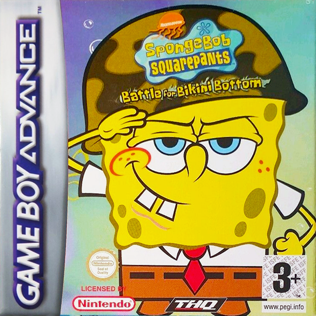 Spongebob Squarepants - Battle For Bikini Bottom — box-2D (EU)