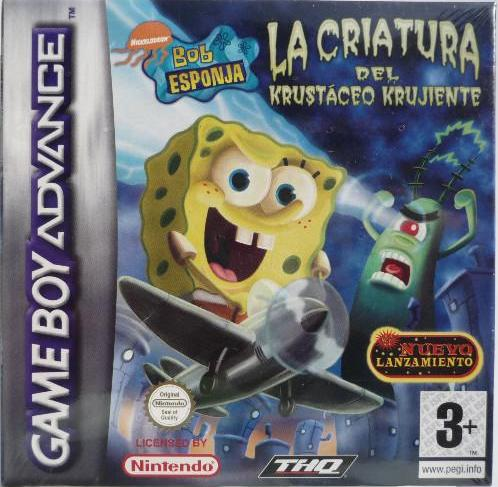 Spongebob Squarepants - Creature From The Krusty Krab — box-2D (SP)