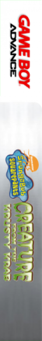 Spongebob Squarepants - Creature From The Krusty Krab — box-2D-side (EU)