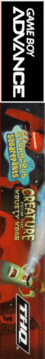 Spongebob Squarepants - Creature From The Krusty Krab — box-2D-side (US)