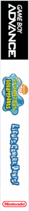 Spongebob Squarepants - Lights, Camera, Pants! — box-2D-side (US)