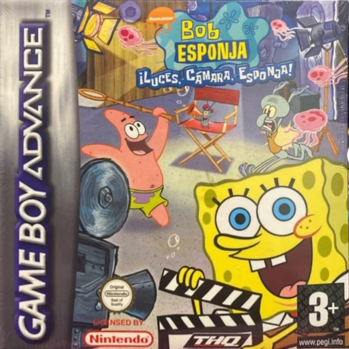 Spongebob Squarepants - Lights, Camera, Pants! — box-2D (SP)