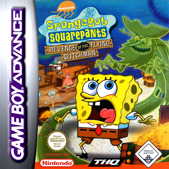 Spongebob Squarepants - Revenge Of The Flying Dutchman — box-2D (EU)