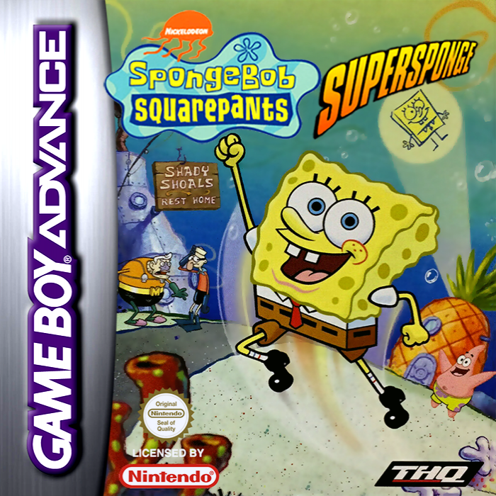 Spongebob Squarepants - Supersponge — box-2D (EU)