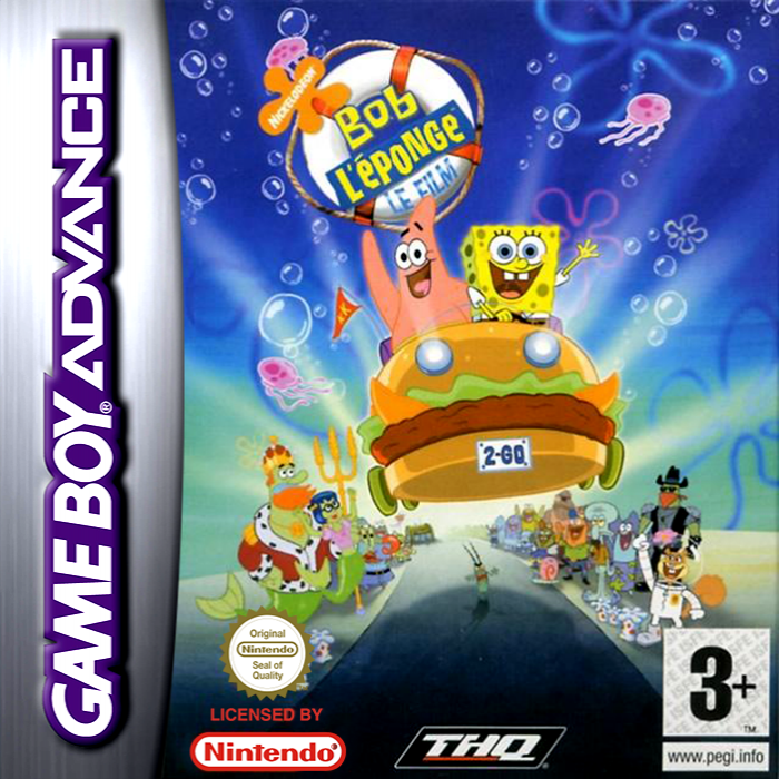 Spongebob Squarepants Movie, The — box-2D (FR)
