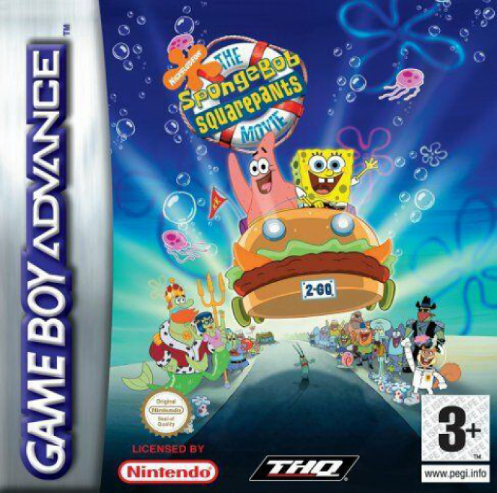 Spongebob Squarepants Movie, The — box-2D (EU)