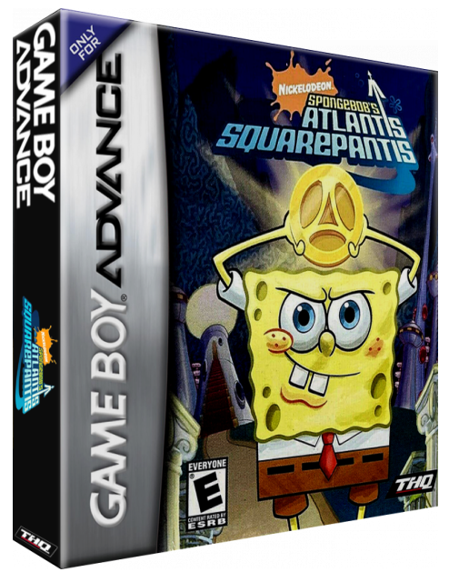 Spongebob's Atlantis Squarepantis — box-3D (US)