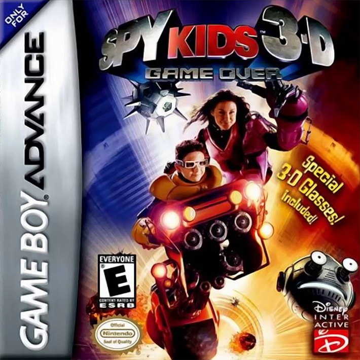 Spy Kids 3-d - Game Over box art