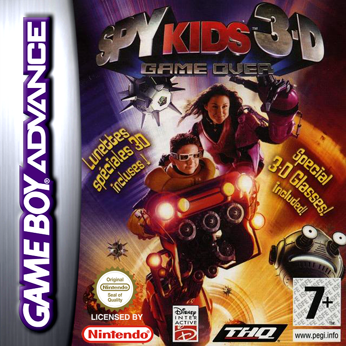 Spy Kids 3-d - Game Over — box-2D (EU)