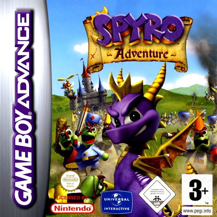 Spyro Adventure — box-2D (EU)