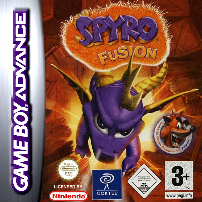 Spyro - Fusion — box-2D (EU)