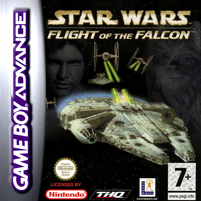 Star Wars - Flight Of The Falcon — box-2D (FR)