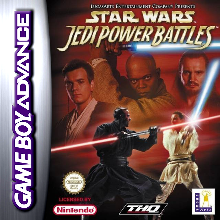 Star Wars - Jedi Power Battles — box-2D (EU)