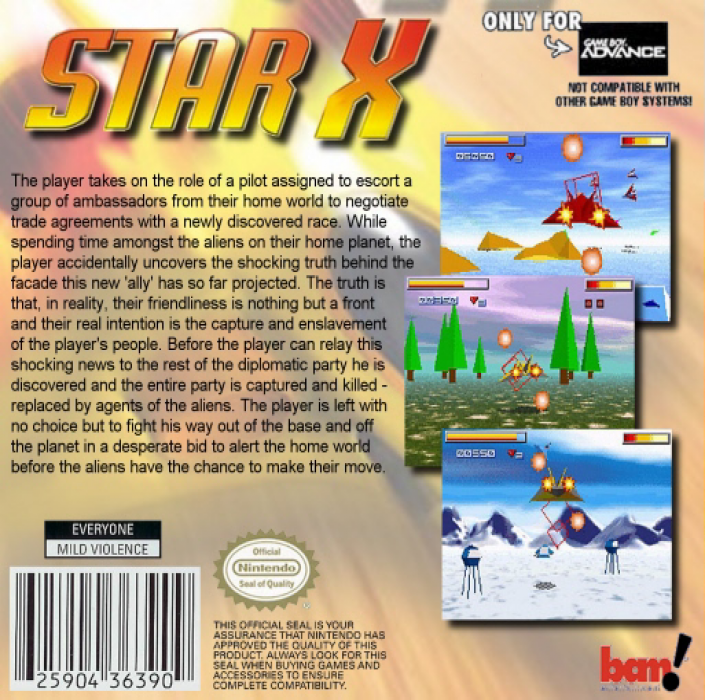 Star X — box-2D-back (US)