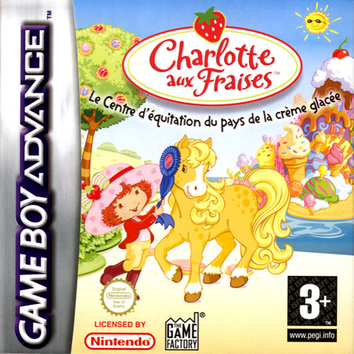 Strawberry Shortcake - Ice Cream Island - Riding Camp — box-2D (FR)