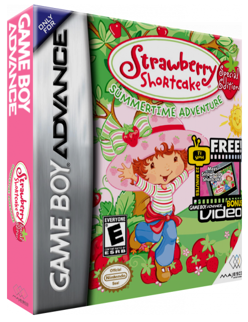 Strawberry Shortcake - Summertime Adventure - Special Edition — box-3D (US)
