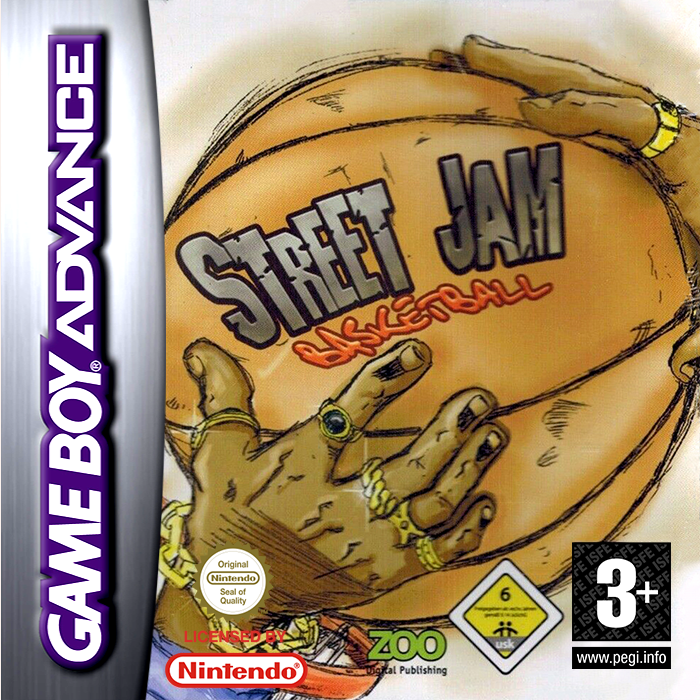 Street Jam Basketball — box-2D (EU)