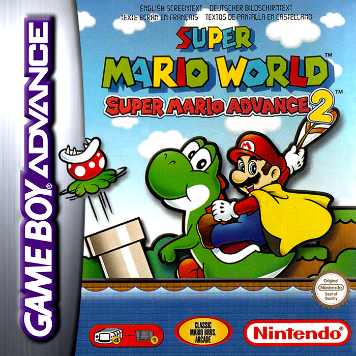 Super Mario World - Super Mario Advance 2 — box-2D (EU)
