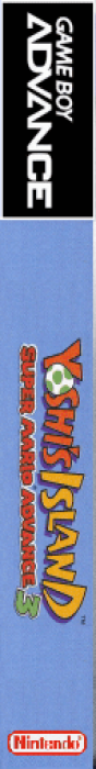 Yoshi's Island - Super Mario Advance 3 — box-2D-side (US)