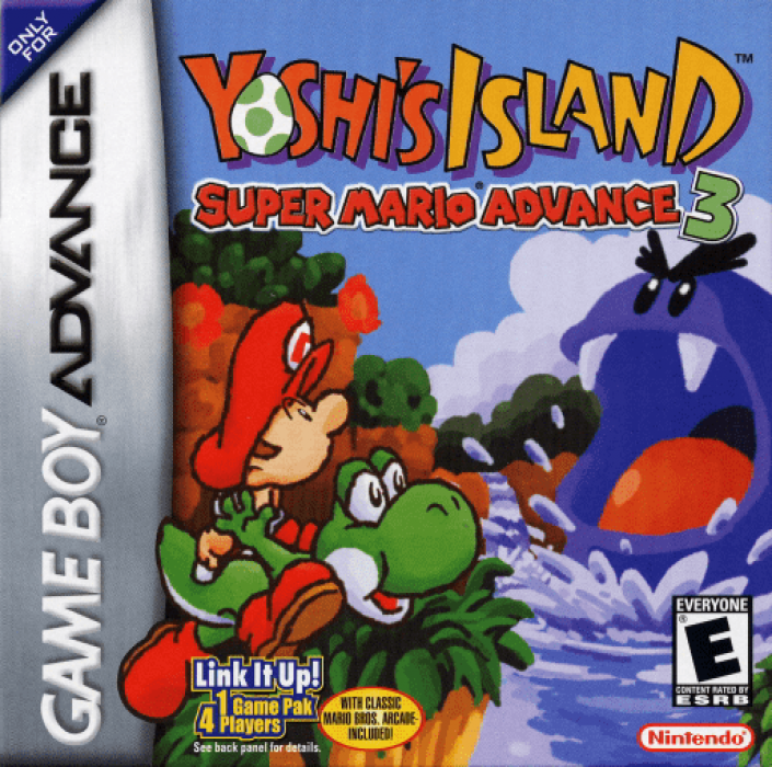 Yoshi's Island - Super Mario Advance 3 box art