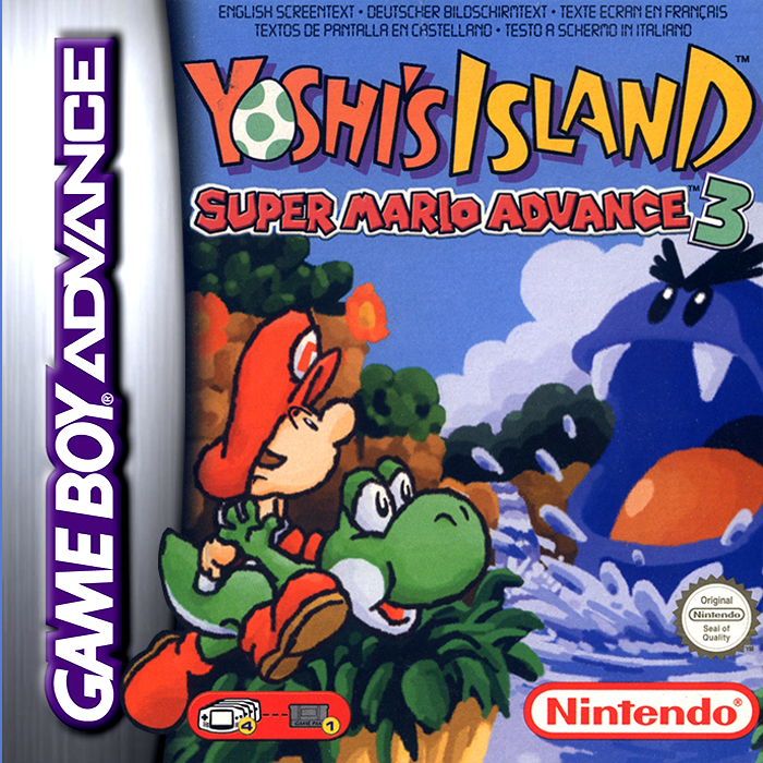 Yoshi's Island - Super Mario Advance 3 — box-2D (EU)