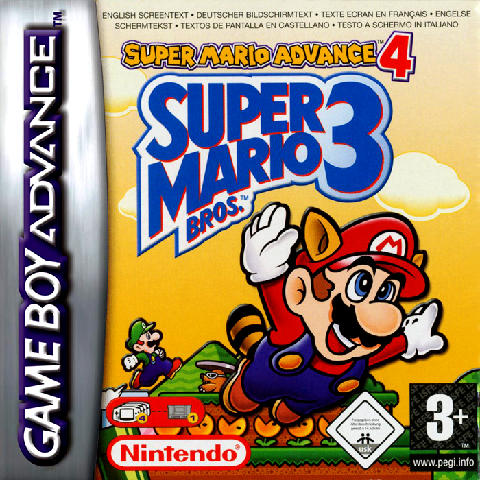 Super Mario Advance 4 - Super Mario Bros. 3 — box-2D (EU)