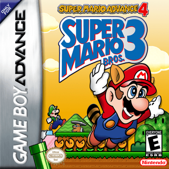 Super Mario Advance 4 - Super Mario Bros. 3 box art