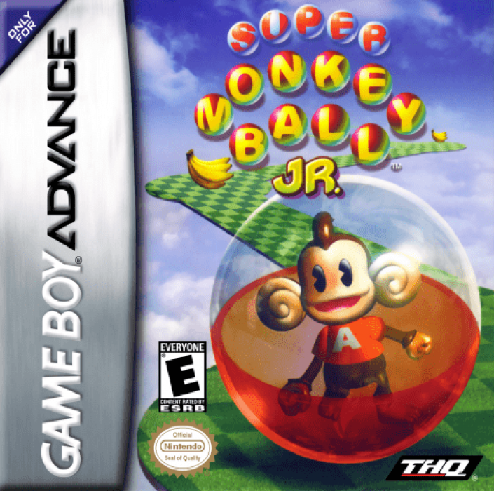 Super Monkey Ball Jr. box art
