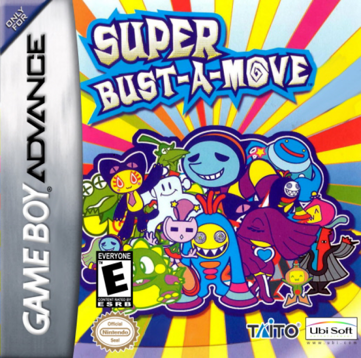Super Puzzle Bobble Advance box art