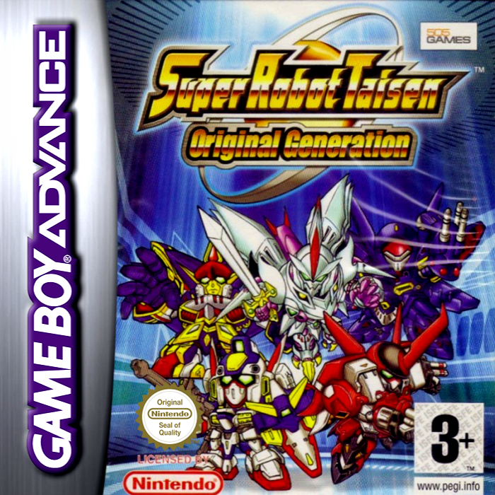 Super Robot Taisen - Original Generation — box-2D (EU)
