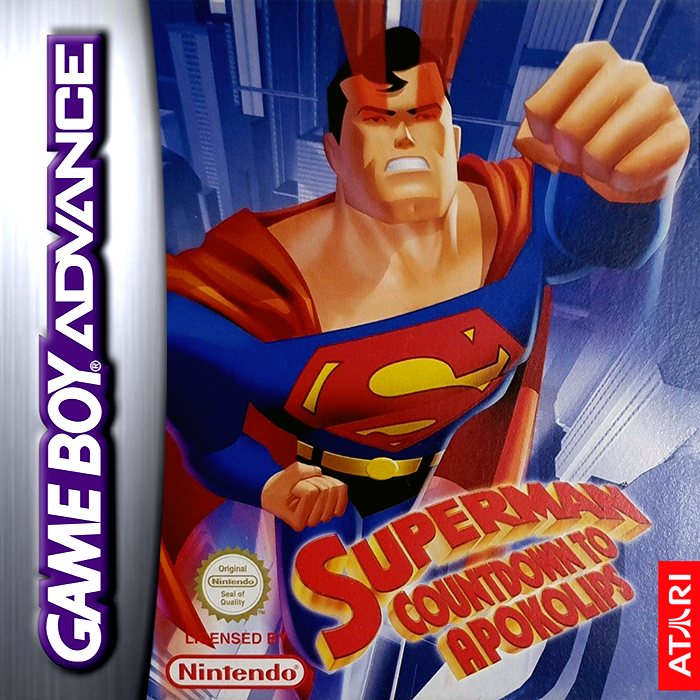Superman - Countdown To Apokolips — box-2D (EU)