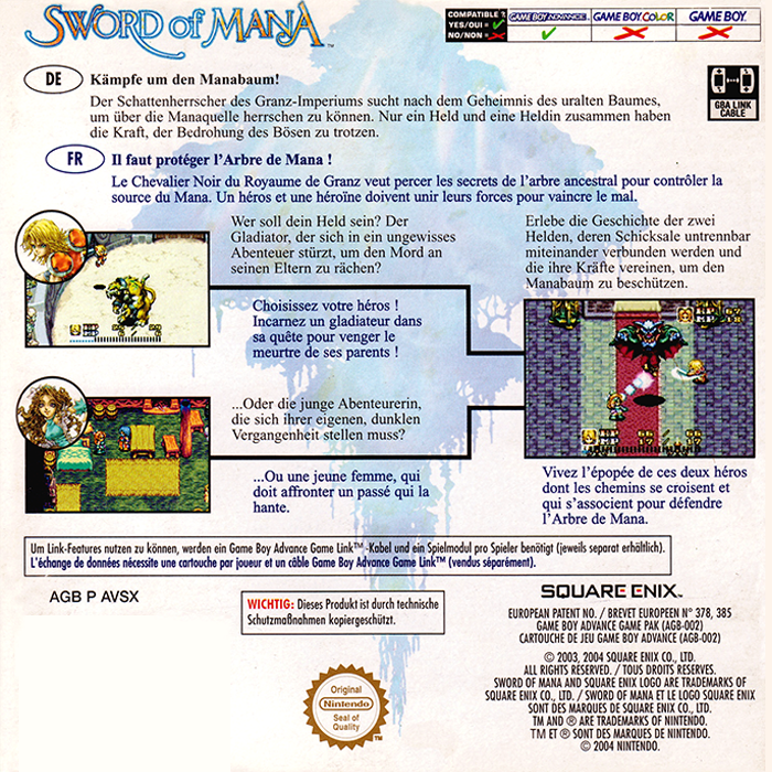 Sword Of Mana — box-2D-back (EU)