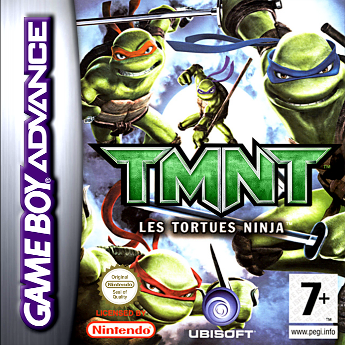 TMNT - Teenage Mutant Ninja Turtles — box-2D (FR)