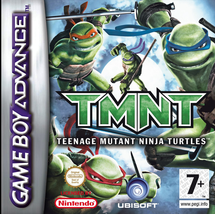 TMNT - Teenage Mutant Ninja Turtles — box-2D (EU)